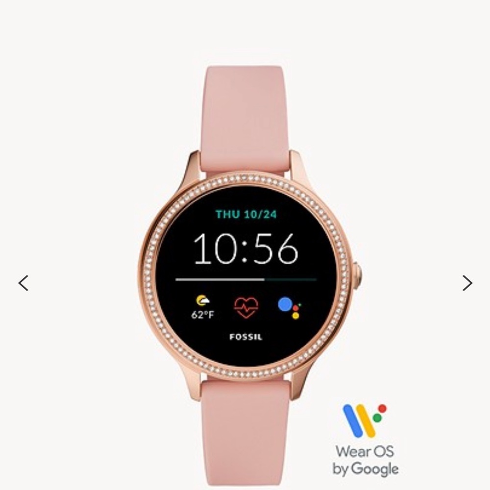 Fossil Gen 5e Smartwatch with Blush Silicone